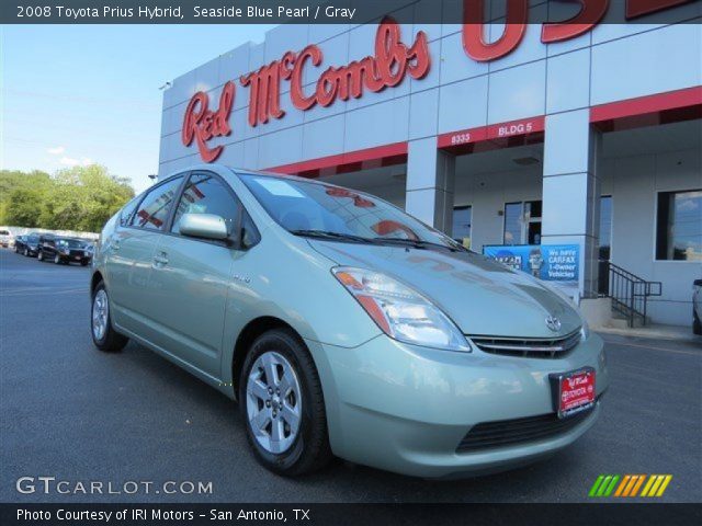 2008 Toyota Prius Hybrid in Seaside Blue Pearl