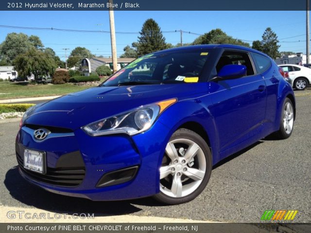 2012 Hyundai Veloster  in Marathon Blue