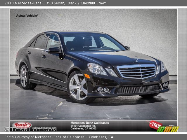 2010 Mercedes-Benz E 350 Sedan in Black