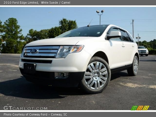 2010 Ford Edge Limited in White Suede