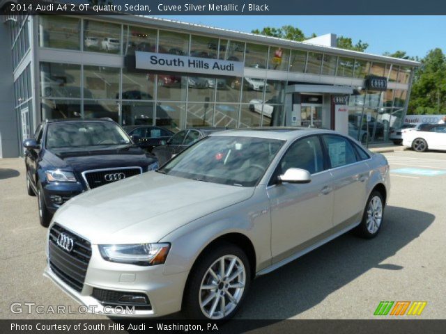 2014 Audi A4 2.0T quattro Sedan in Cuvee Silver Metallic