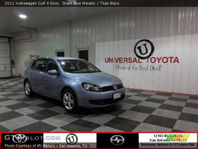 2011 Volkswagen Golf 4 Door in Shark Blue Metallic