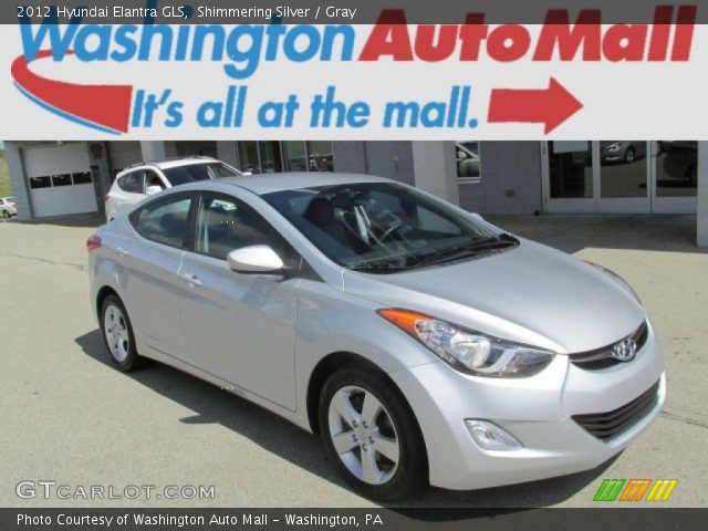 2012 Hyundai Elantra GLS in Shimmering Silver