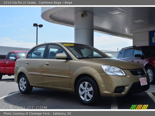 2010 Kia Rio LX Sedan in Cashmere Beige