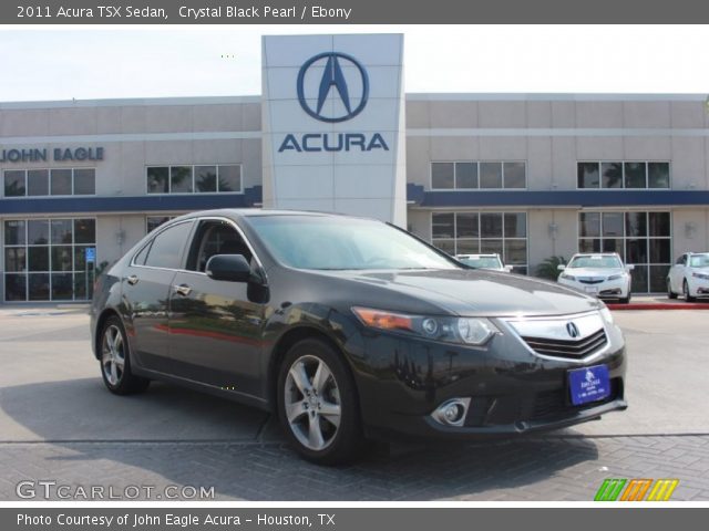 2011 Acura TSX Sedan in Crystal Black Pearl