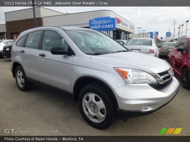 2011 Honda CR-V LX 4WD in Alabaster Silver Metallic