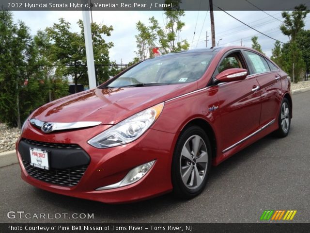 2012 Hyundai Sonata Hybrid in Venetian Red Pearl
