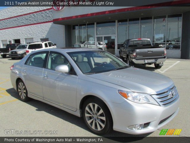 2011 Toyota Avalon Limited in Classic Silver Metallic