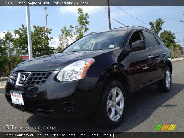 2010 Nissan Rogue SL AWD in Wicked Black