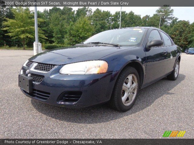 2006 Dodge Stratus SXT Sedan in Midnight Blue Pearl