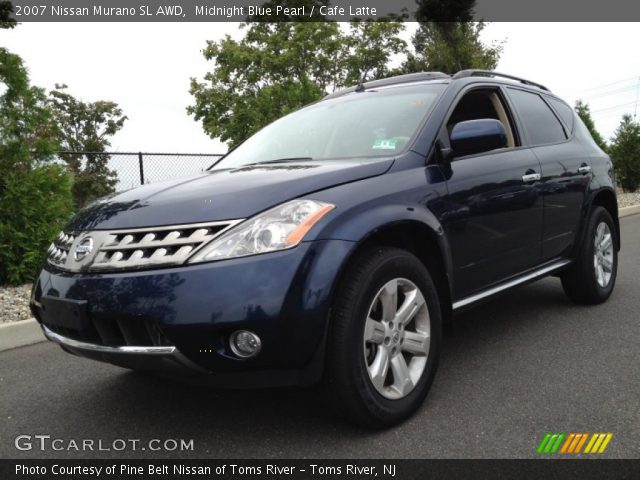2007 Nissan Murano SL AWD in Midnight Blue Pearl