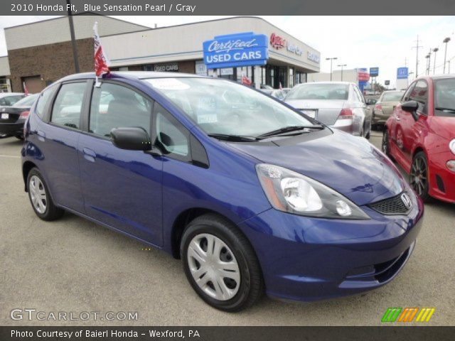2010 Honda Fit  in Blue Sensation Pearl