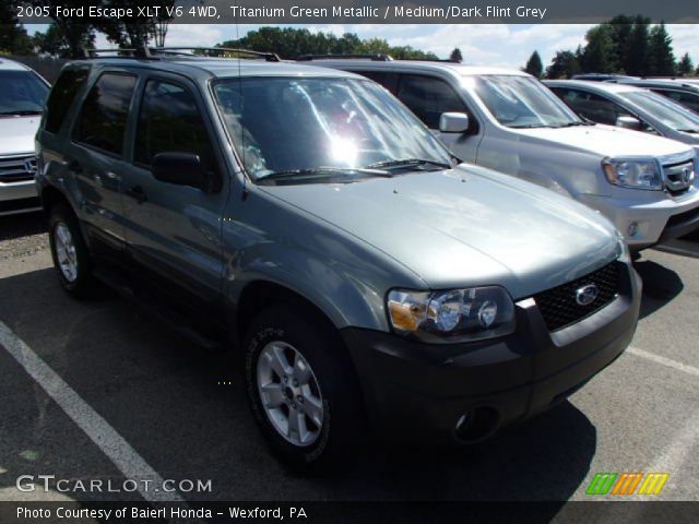 2005 Ford Escape XLT V6 4WD in Titanium Green Metallic