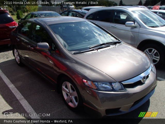 2010 Honda Civic LX-S Sedan in Urban Titanium Metallic