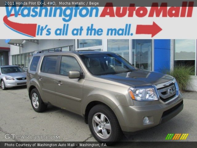2011 Honda Pilot EX-L 4WD in Mocha Metallic