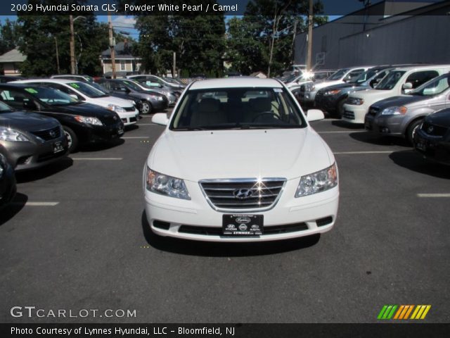 2009 Hyundai Sonata GLS in Powder White Pearl