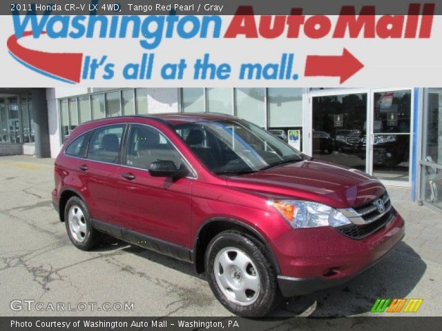 2011 Honda CR-V LX 4WD in Tango Red Pearl