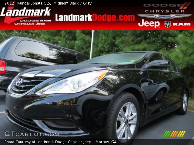 2012 Hyundai Sonata GLS in Midnight Black