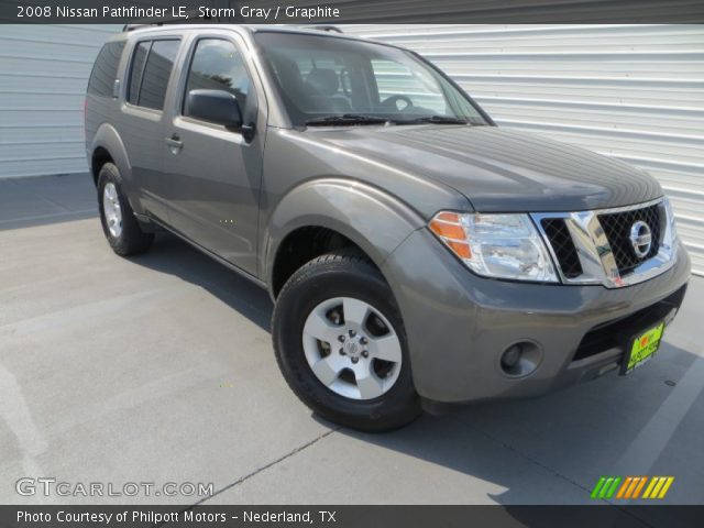 2008 Nissan Pathfinder LE in Storm Gray
