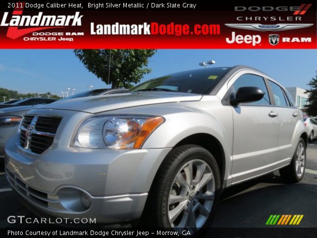 2011 Dodge Caliber Heat in Bright Silver Metallic
