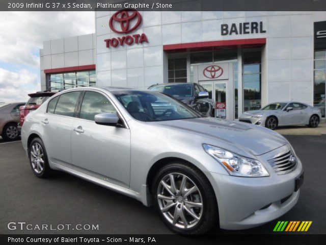 2009 Infiniti G 37 x S Sedan in Platinum Graphite