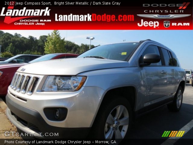 2012 Jeep Compass Sport in Bright Silver Metallic