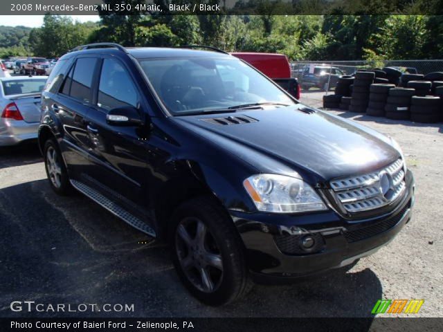 2008 Mercedes-Benz ML 350 4Matic in Black