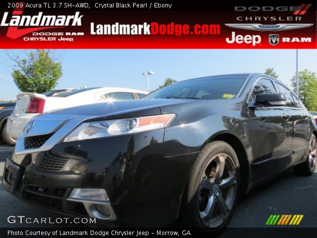 2009 Acura TL 3.7 SH-AWD in Crystal Black Pearl