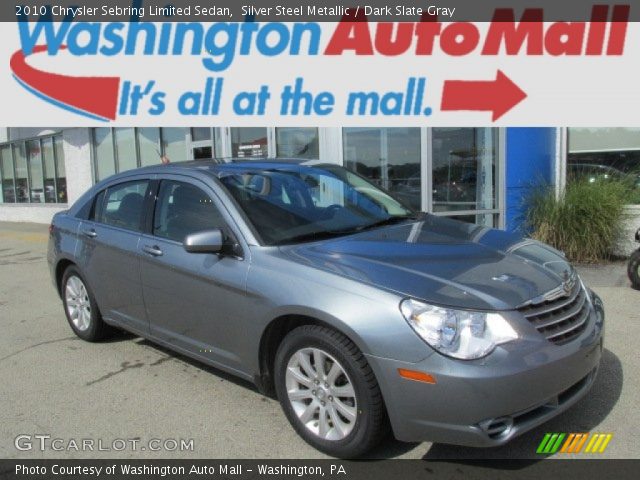 2010 Chrysler Sebring Limited Sedan in Silver Steel Metallic