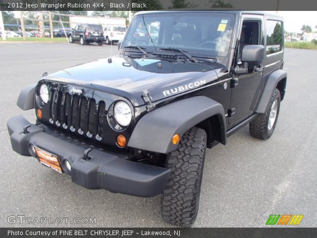 2012 Jeep Wrangler Rubicon 4X4 in Black