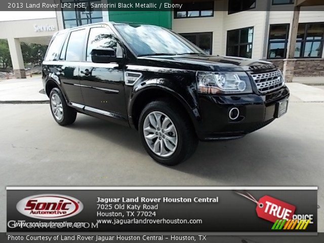 2013 Land Rover LR2 HSE in Santorini Black Metallic