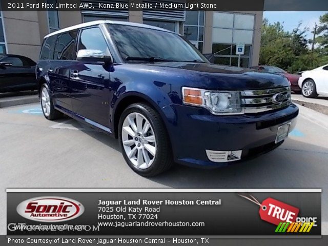 2011 Ford Flex Limited AWD in Kona Blue Metallic