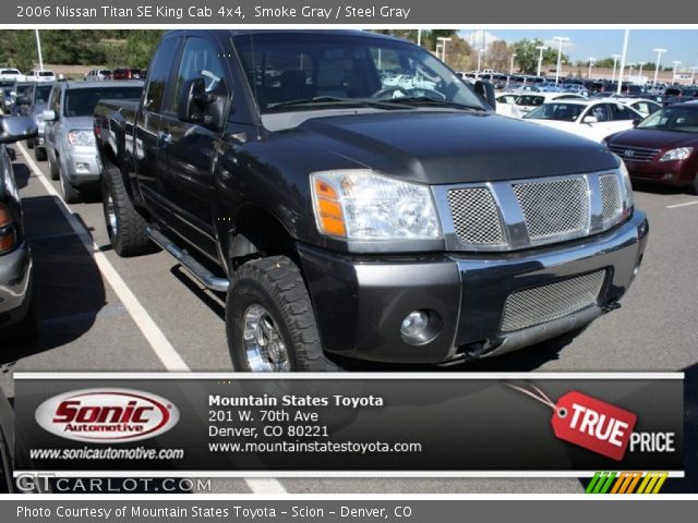 2006 Nissan Titan SE King Cab 4x4 in Smoke Gray