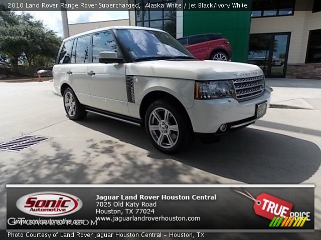 2010 Land Rover Range Rover Supercharged in Alaska White