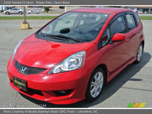 2009 Honda Fit Sport in Milano Red