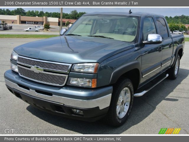 2006 Chevrolet Silverado 1500 LT Crew Cab 4x4 in Blue Granite Metallic