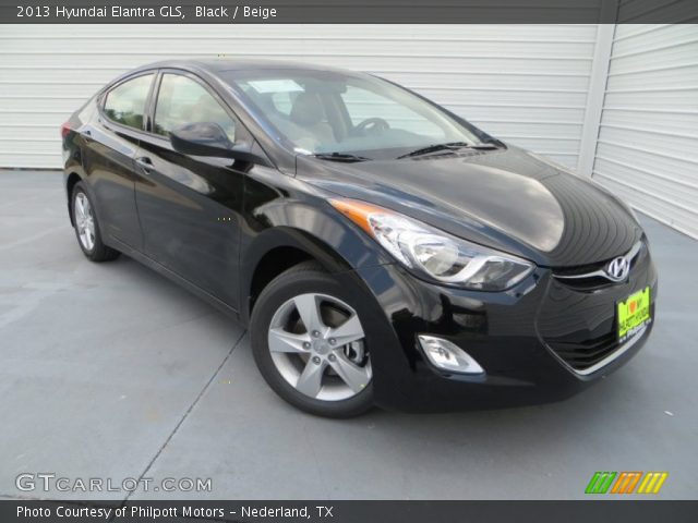 2013 Hyundai Elantra GLS in Black