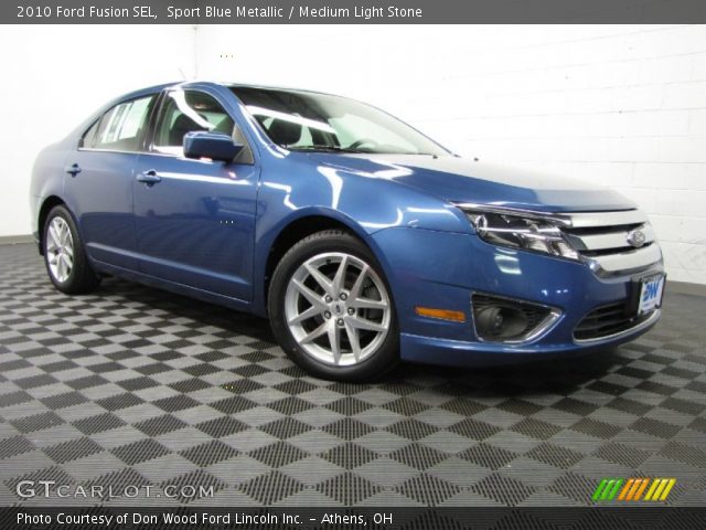 2010 Ford Fusion SEL in Sport Blue Metallic