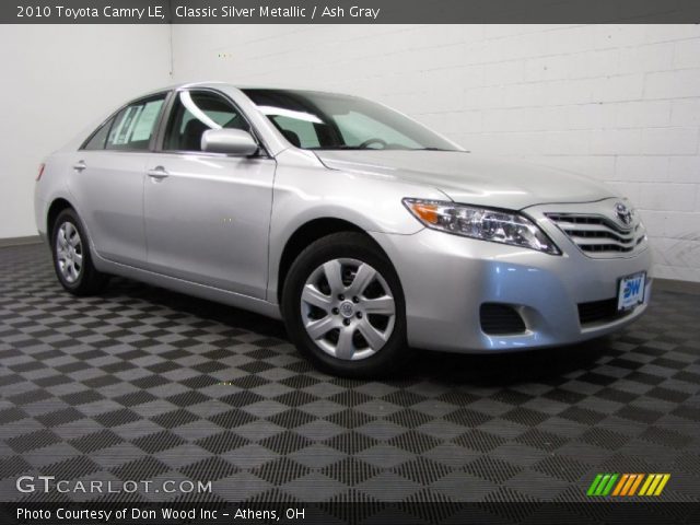 2010 Toyota Camry LE in Classic Silver Metallic