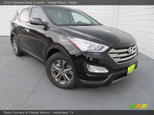 2013 Hyundai Santa Fe Sport in Twilight Black