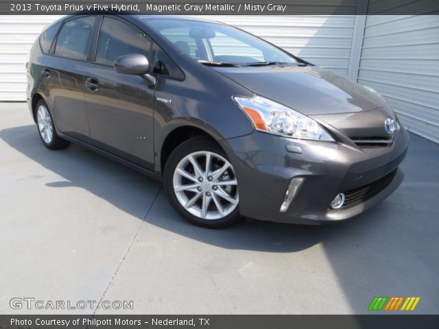 2013 Toyota Prius v Five Hybrid in Magnetic Gray Metallic