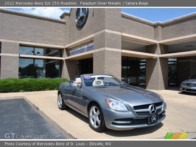 2012 Mercedes-Benz SLK 250 Roadster in Paladium Silver Metallic