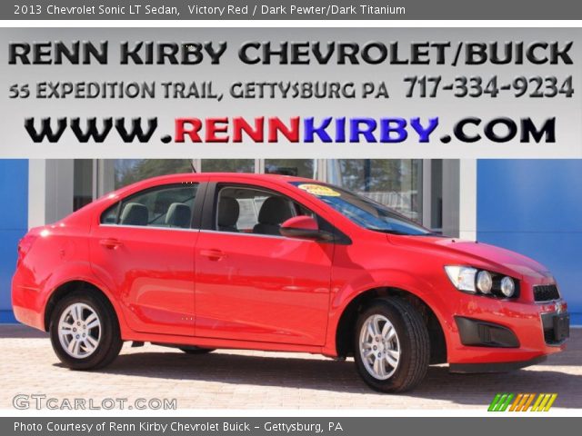 2013 Chevrolet Sonic LT Sedan in Victory Red
