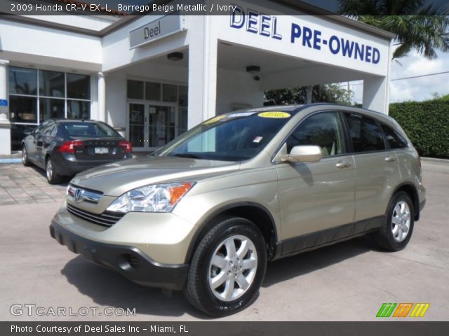 2009 Honda CR-V EX-L in Borrego Beige Metallic