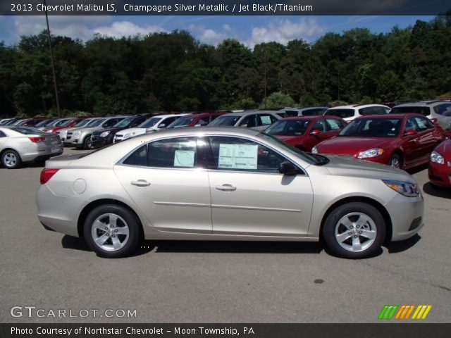 2013 Chevrolet Malibu LS in Champagne Silver Metallic