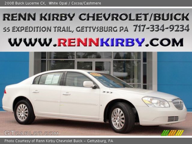 2008 Buick Lucerne CX in White Opal