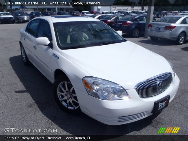 2007 Buick Lucerne CXL in White Opal