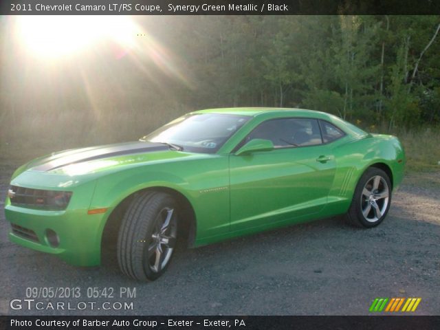 2011 Chevrolet Camaro LT/RS Coupe in Synergy Green Metallic