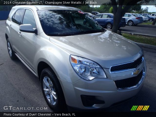 2014 Chevrolet Equinox LT in Champagne Silver Metallic