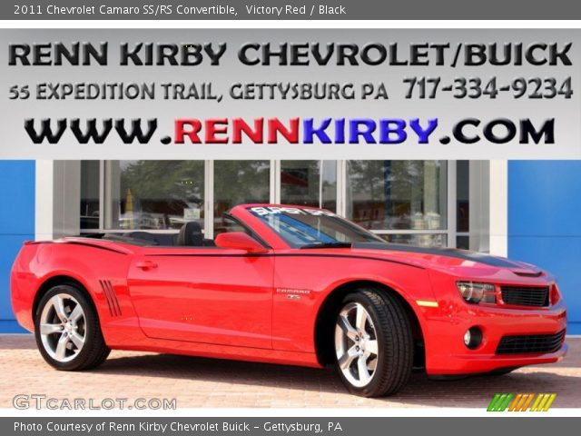 2011 Chevrolet Camaro SS/RS Convertible in Victory Red